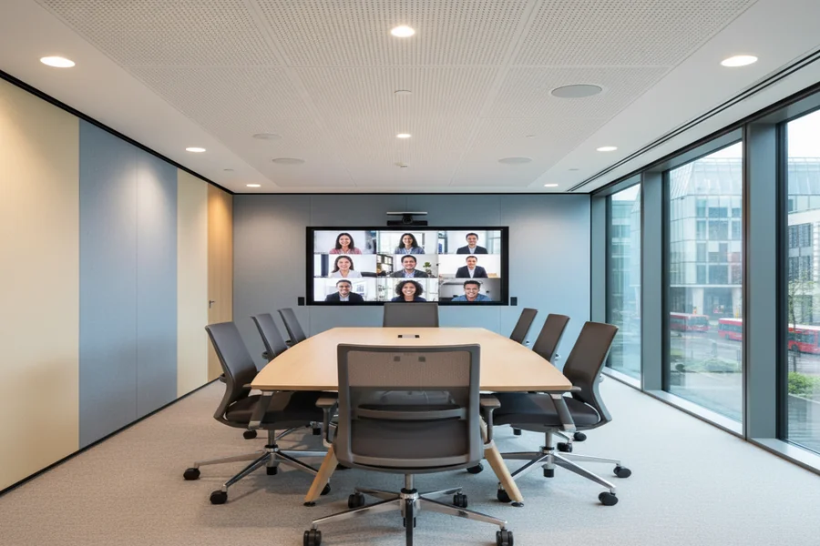 Optimizing hybrid collaboration: the essential conference room equipment list for modern uk offices collaboration